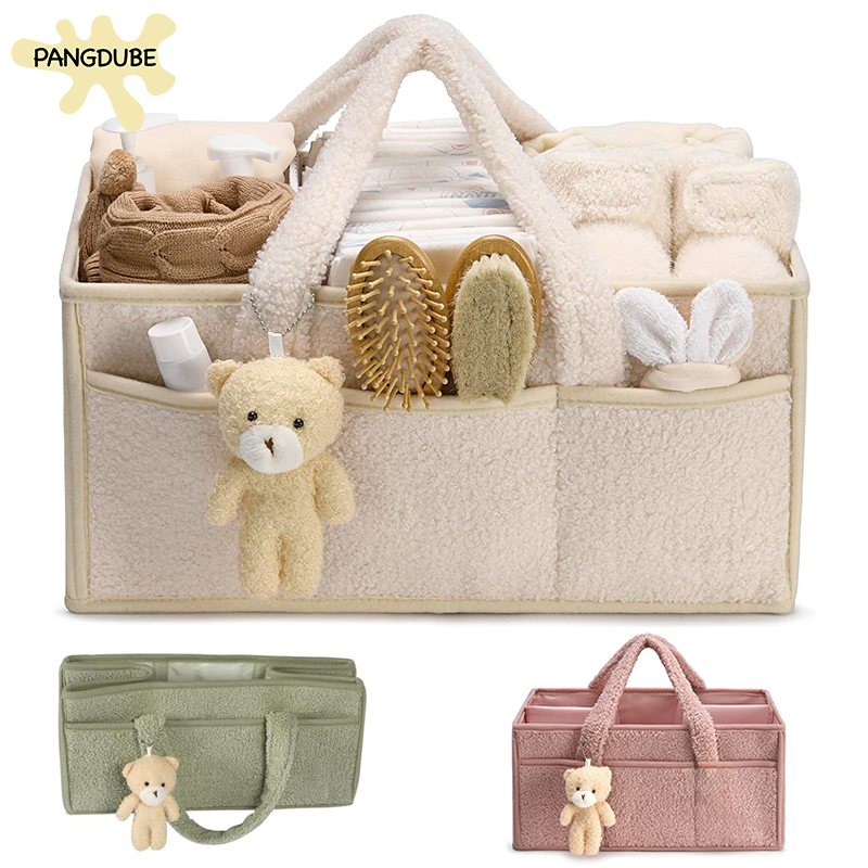 PANGDUBE Plush Diaper Stackers - Baby Nursery Unisex reseña y precio