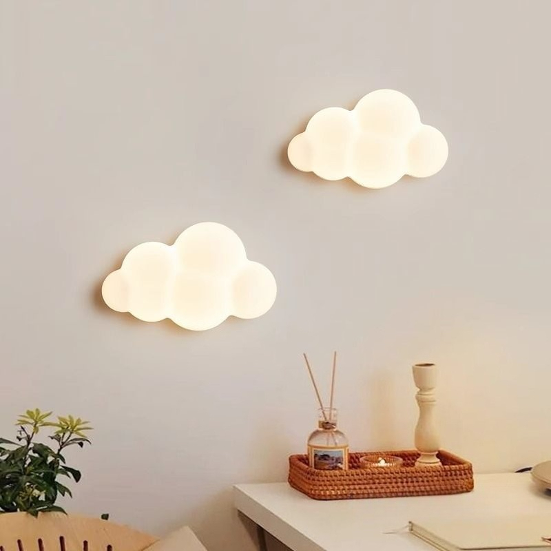 White Cloud Wall Lights Childr - Baby Nursery Wall Lights reseña y precio
