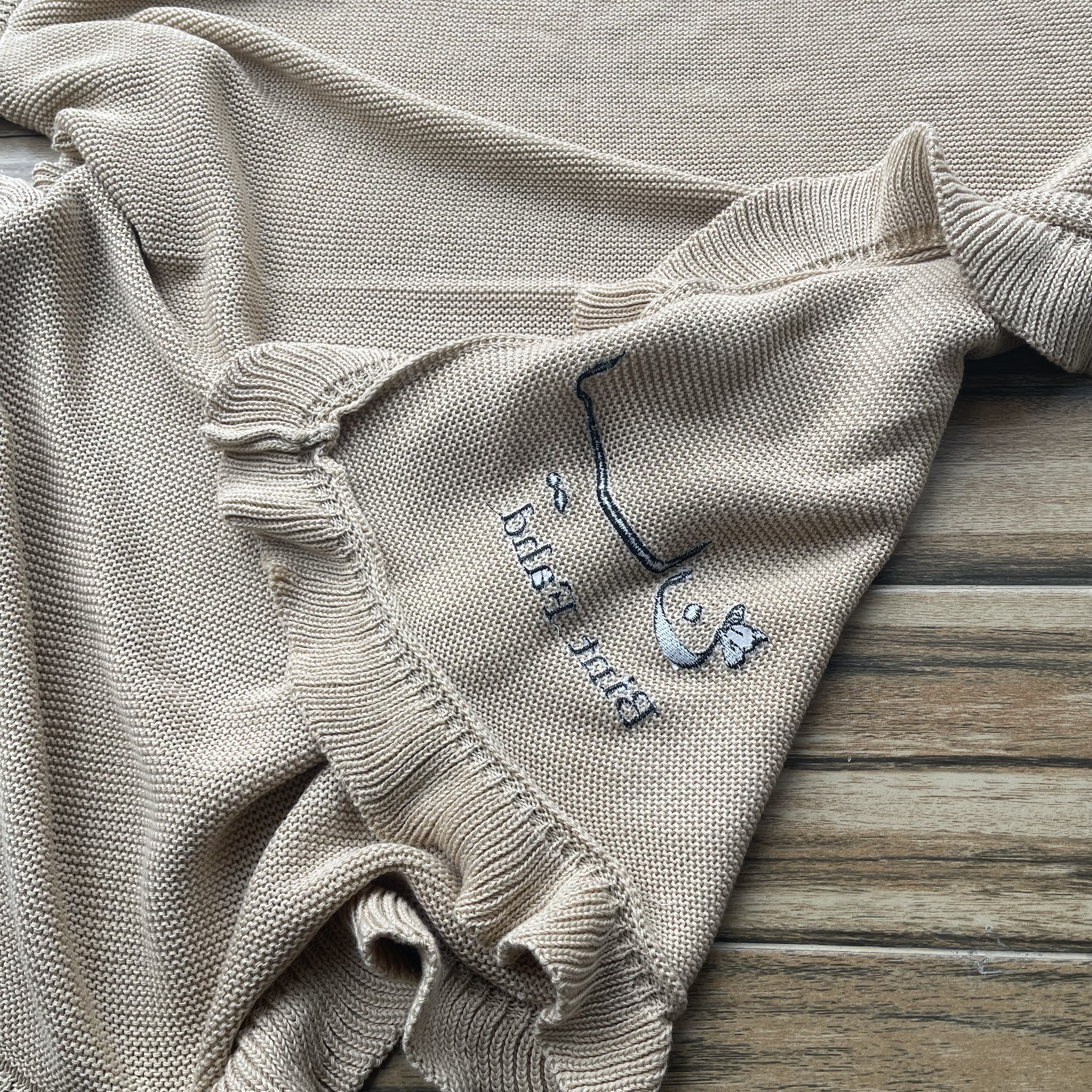 Embroidered Baby Blanket Custo - Baby Nursery In Hospital reseña y precio