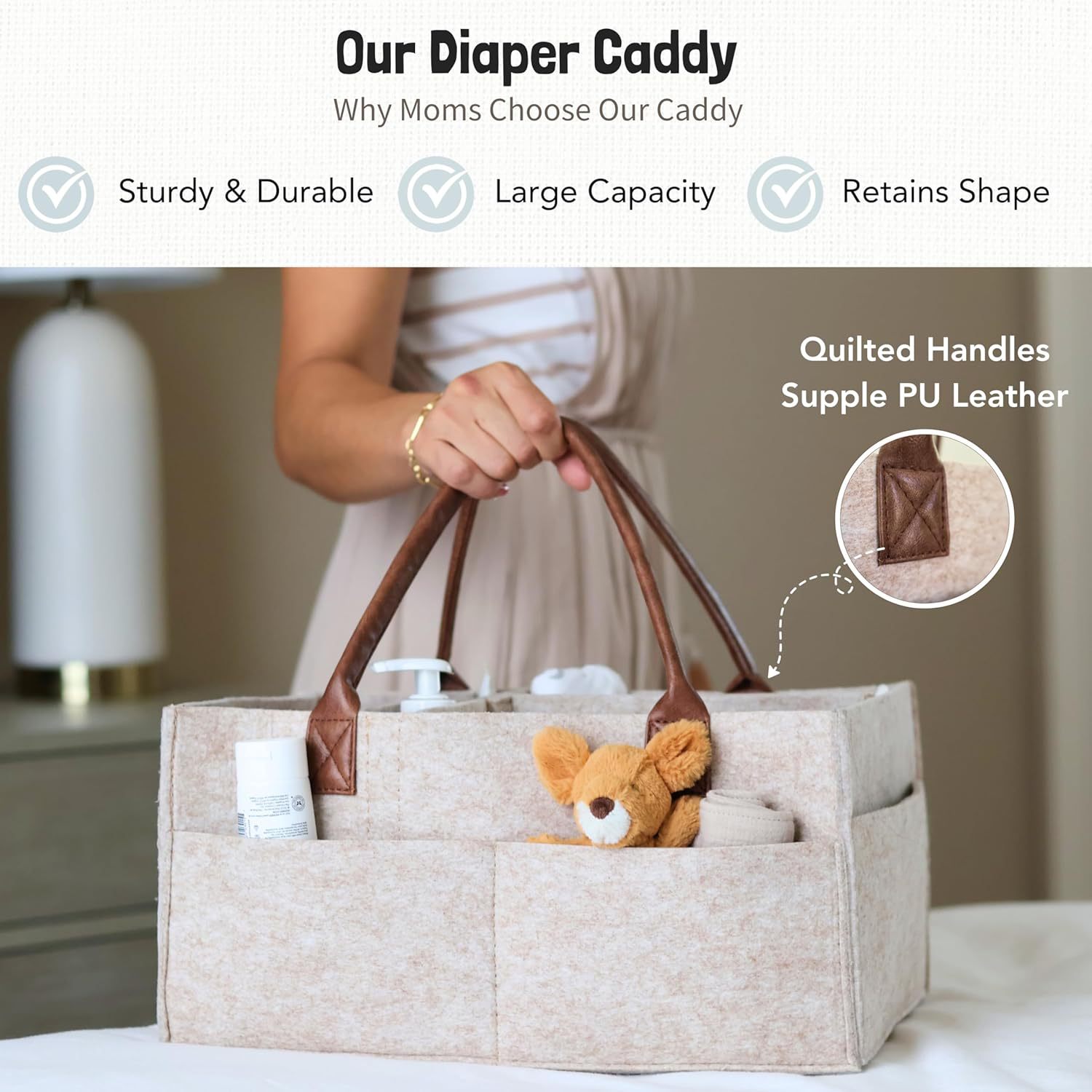 Baby Felt Storage Nursery Orga - Baby Nursery Unisex reseña y precio