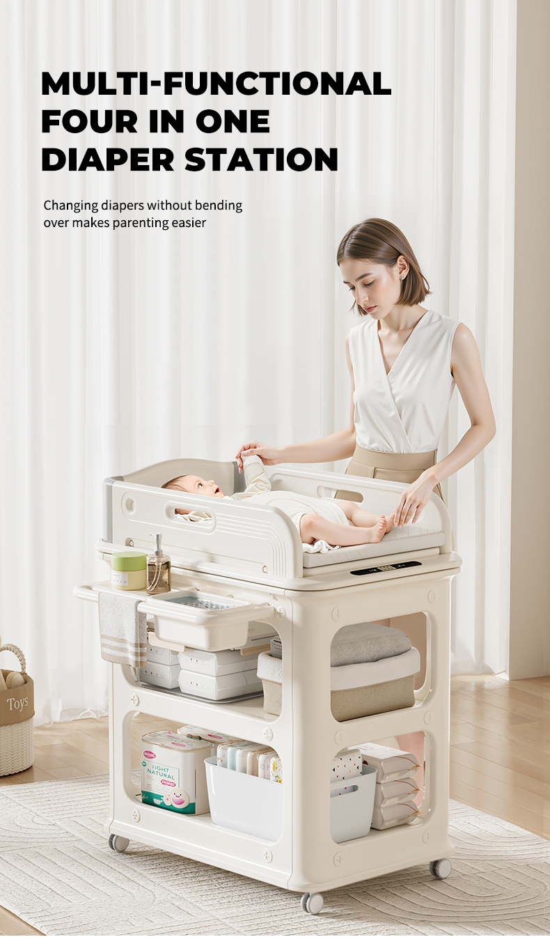 Modern Portable Baby Diaper Ch - Baby Nursery Table reseña y precio