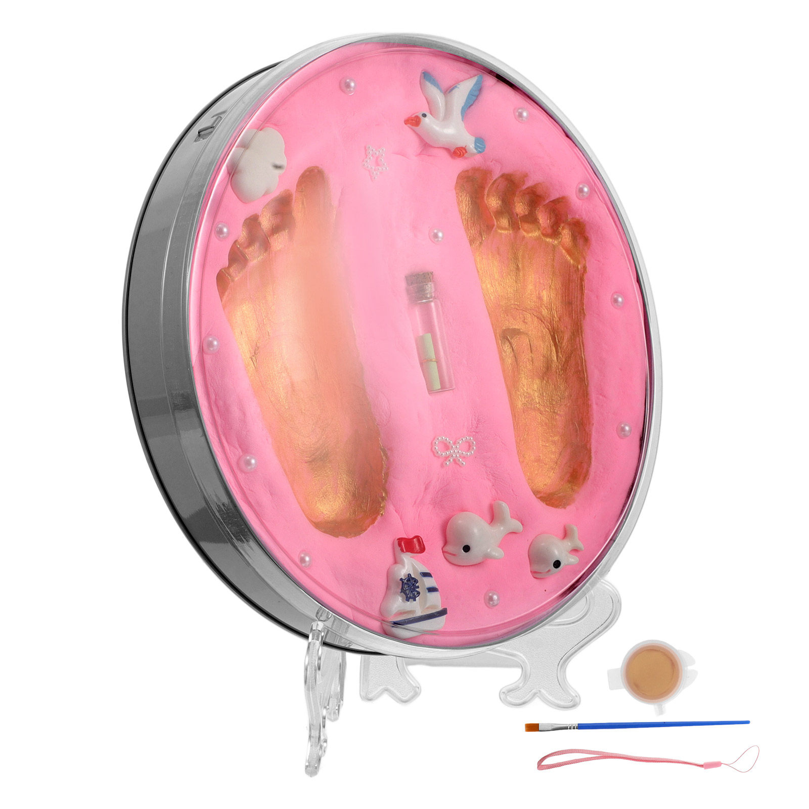 Baby Handprint Footprint Kit N - Baby Nursery Frames reseña y precio