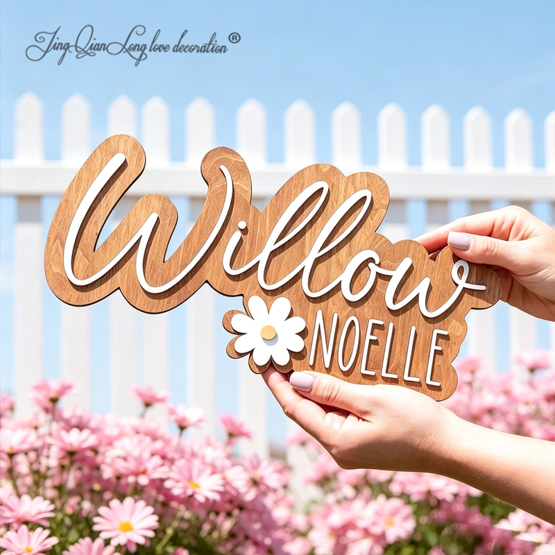 Large Custom Name Sign, Nurser - Baby Nursery Name Sign reseña y precio