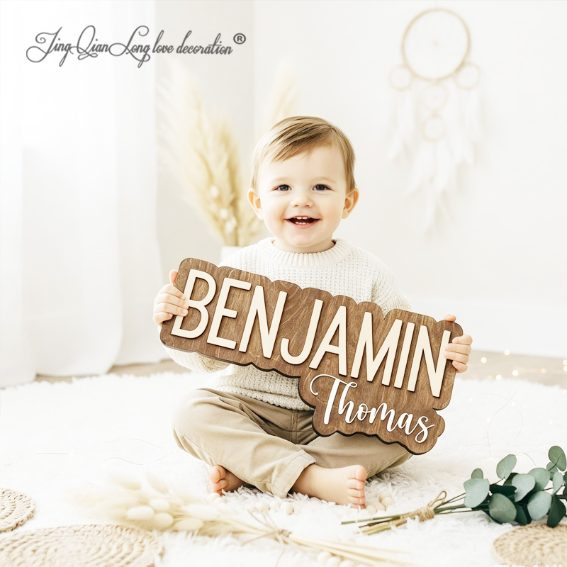 Large Custom Name Sign, Nurser - Baby Nursery Name Sign reseña y precio