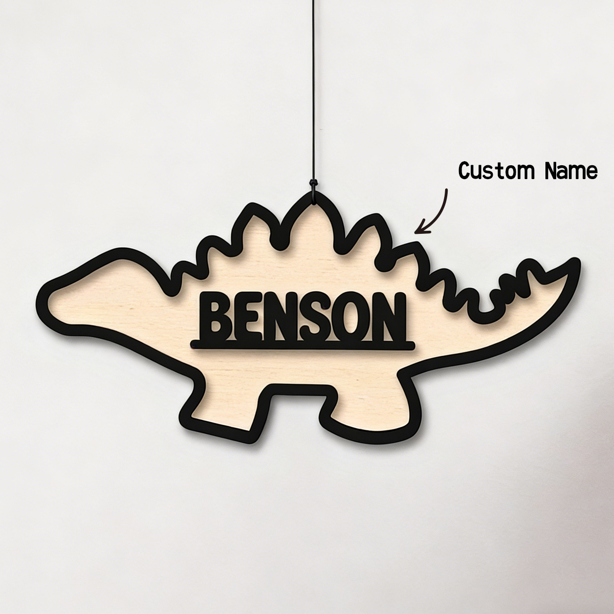 1Pc Cutom Dinosaur Wooden Acry - Baby Nursery Gifts reseña y precio