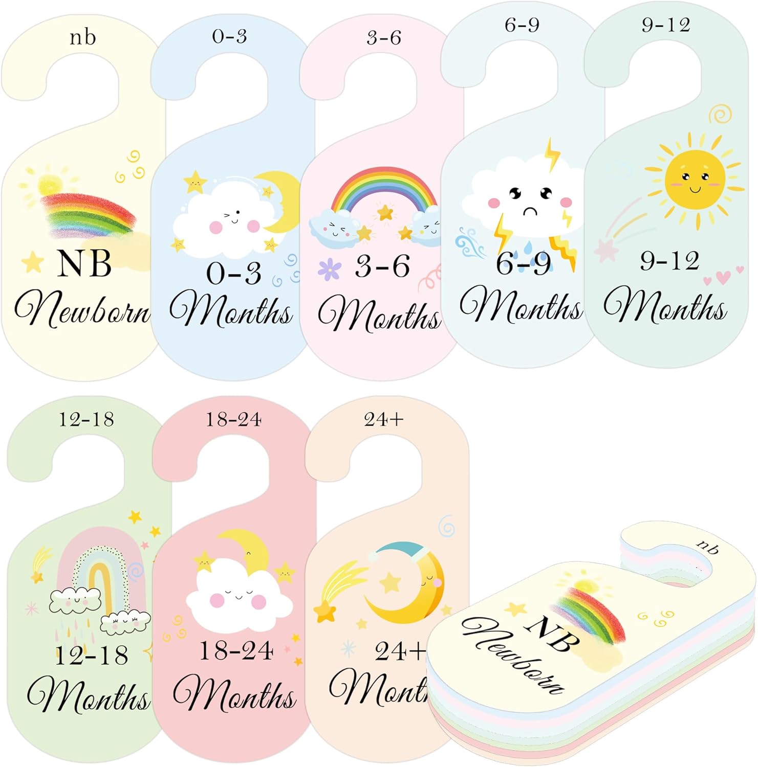 8 Pack Baby Closet Dividers Wa - Closet Organizer Baby reseña y precio