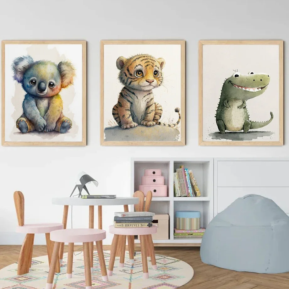 Minimalist Canvas Posters Happ - Baby Nursery Wall Art reseña y precio