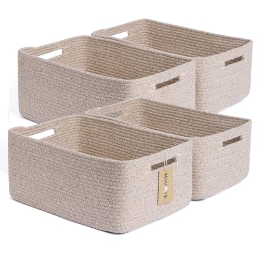 Large Storage Baskets for Orga - Baby Nursery Stores reseña y precio
