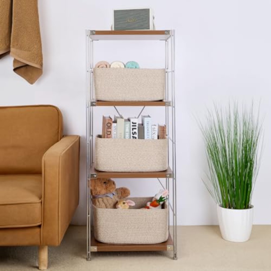 Large Storage Baskets for Orga - Baby Nursery Stores reseña y precio