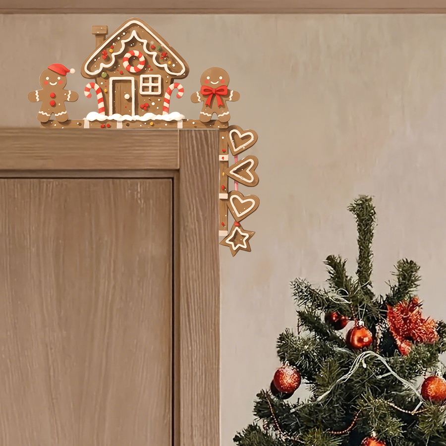 Gingerbread House & Man Christ - Baby Nursery Kids reseña y precio