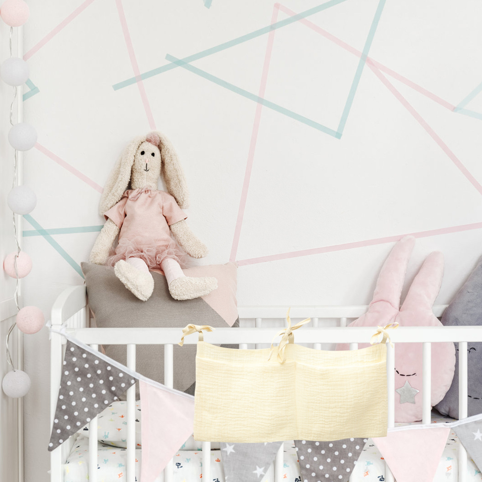 Baby Crib Hanging Storage Bag  - Baby Nursery Unisex reseña y precio