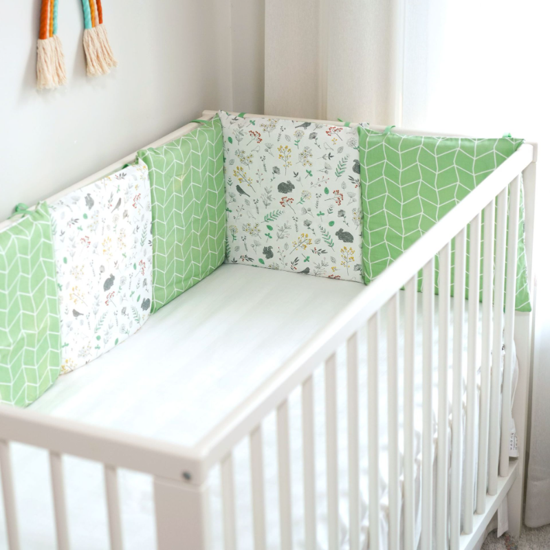6pcs Baby Bumpers for Crib 30x - Baby Nursery Furniture Sets reseña y precio