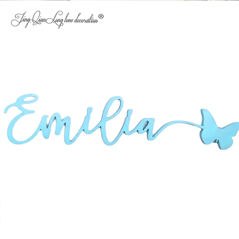 Custom Name Sign: Baby Girl Nu - Baby Nursery Name Sign reseña y precio