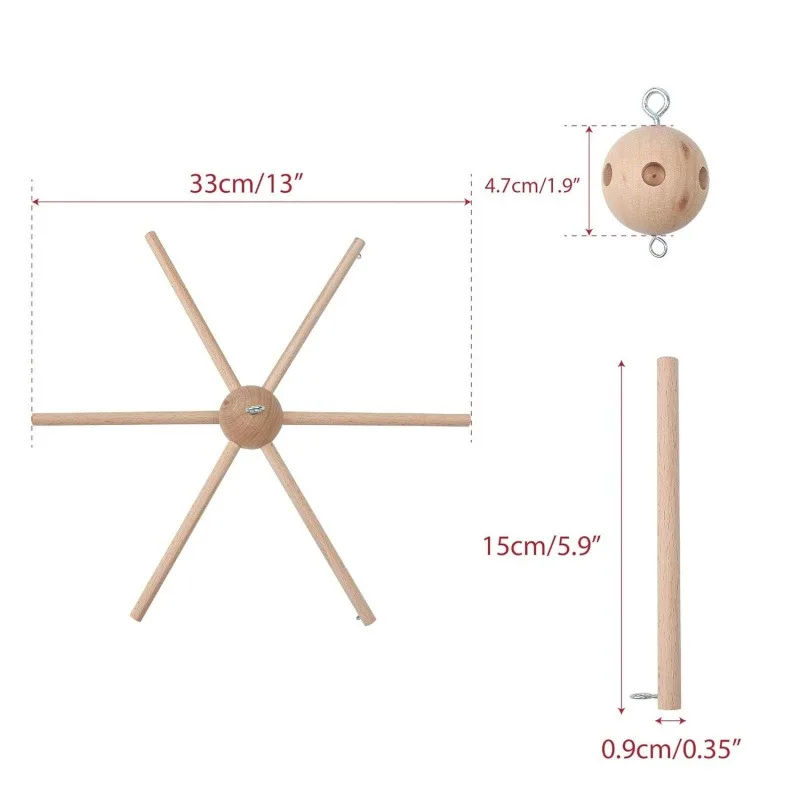 Baby Mobile Kit Frame DIY for  - Baby Nursery Hangers reseña y precio