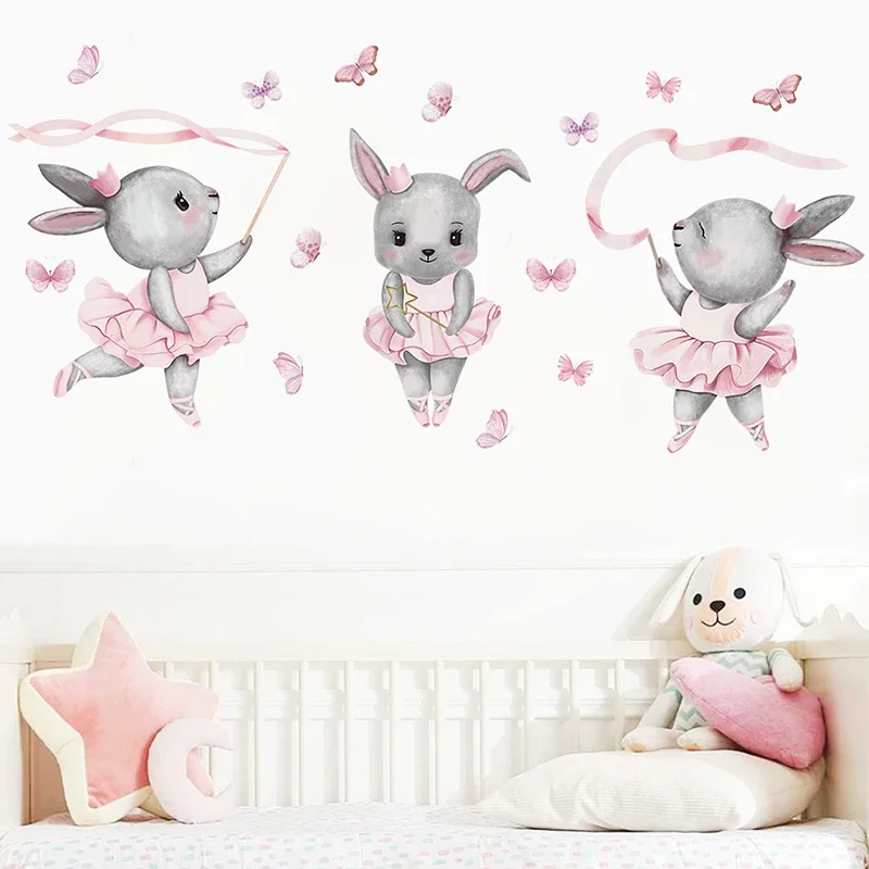 Hand-paint Ballet Bunny Rabbit - Baby Nursery Water reseña y precio