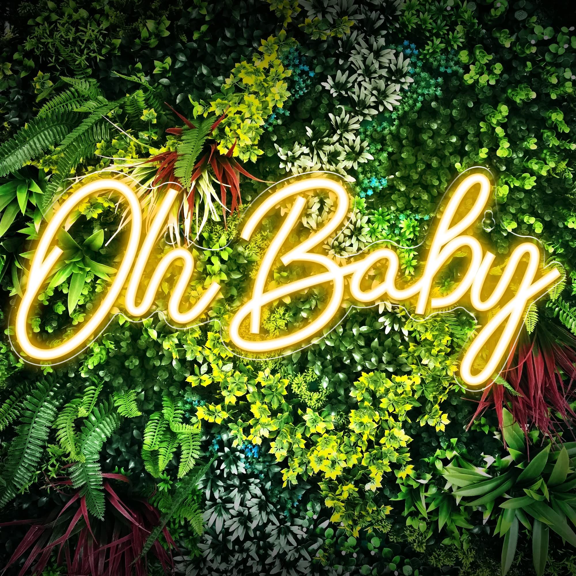 Oh Baby Neon Sign USB Dimmable - Baby Nursery Wall Lights reseña y precio