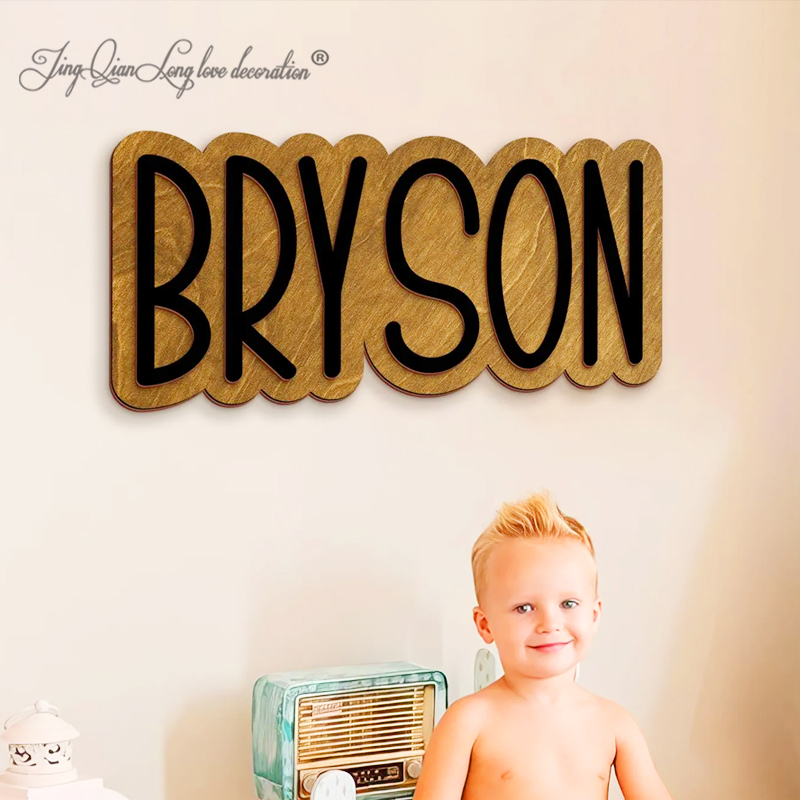 Custom Wood Name Sign Nursery  - Baby Nursery Name Sign reseña y precio