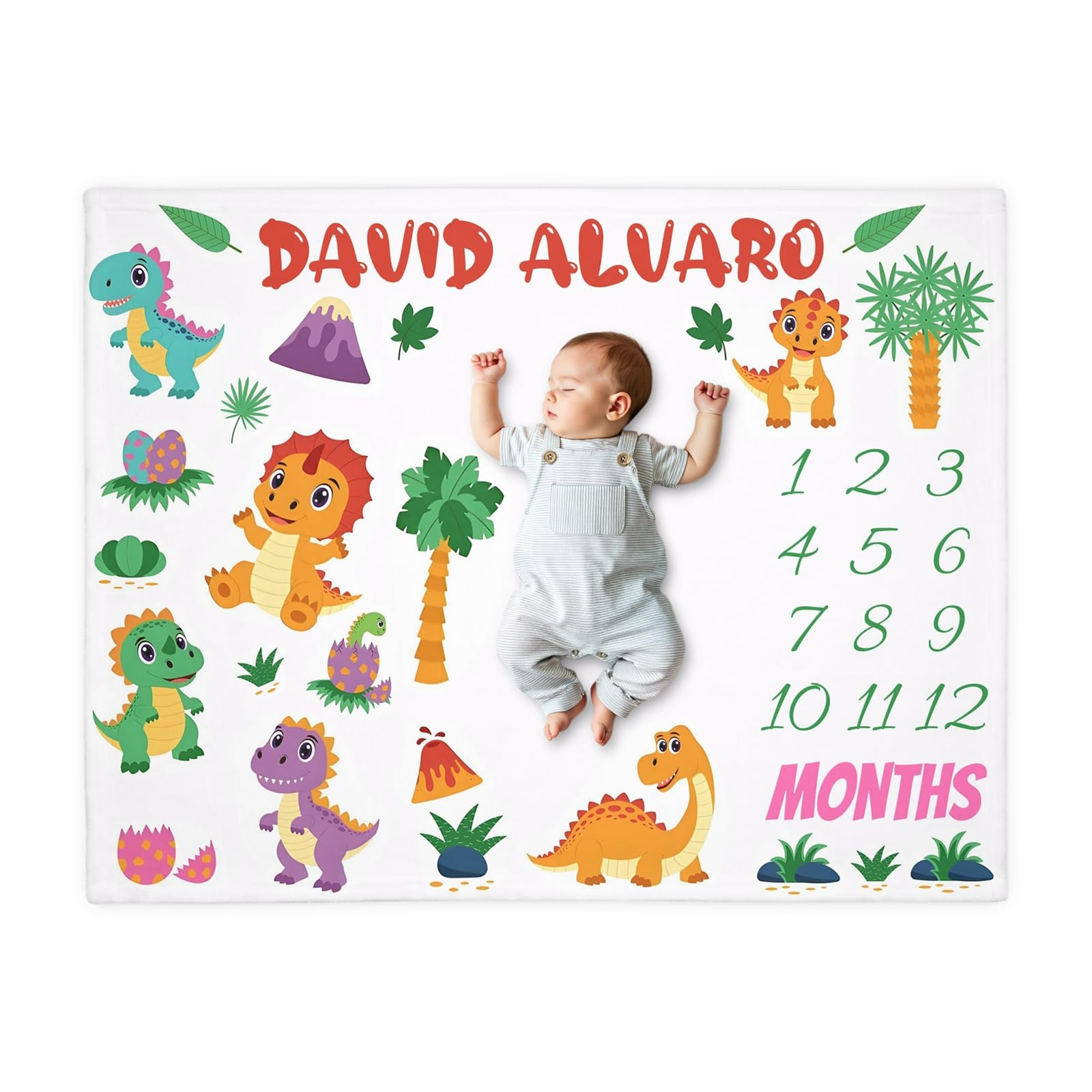 VIKAMA Dinosaur Themed Baby Mi - Baby Nursery Unisex reseña y precio