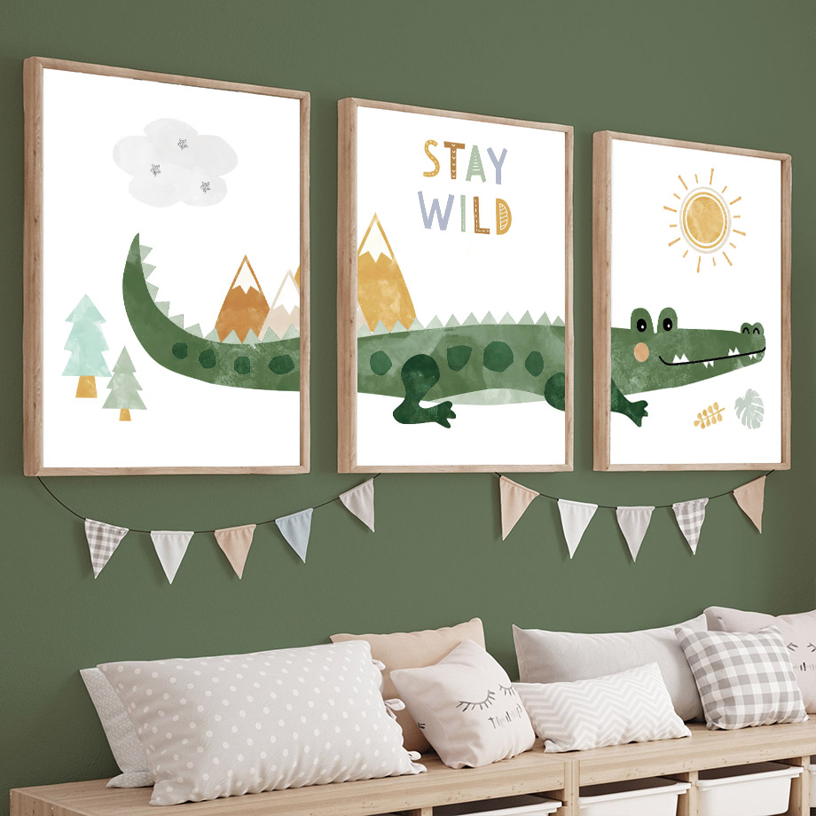 Crocodile Balloon Lion Elephan - Baby Nursery Kids reseña y precio