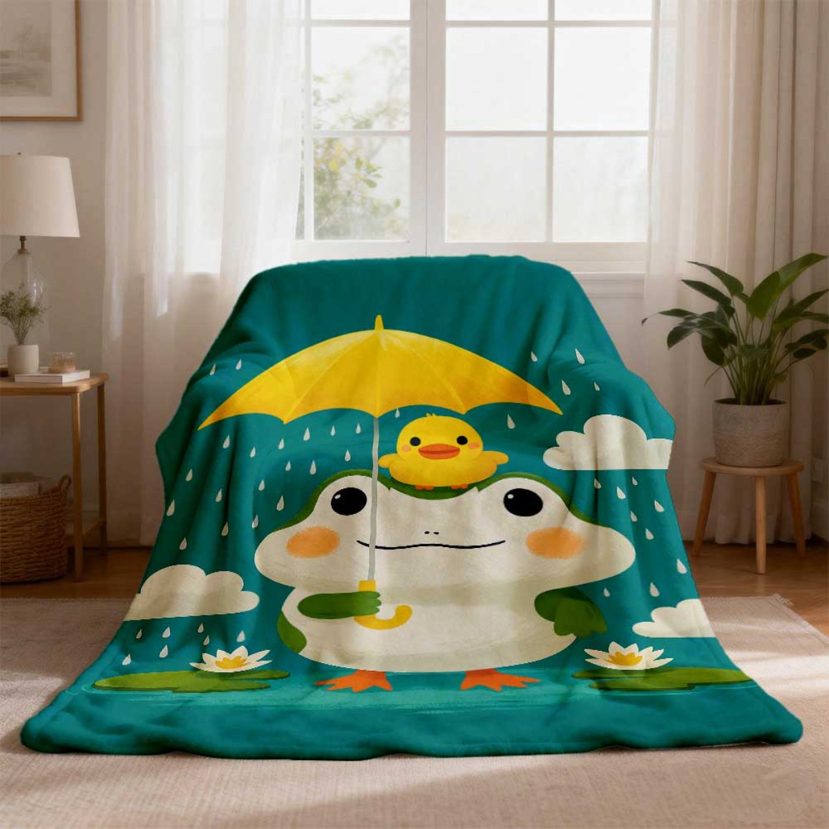 Sweet Adorable Frog and Chick  - Baby Nursery In Hospital reseña y precio