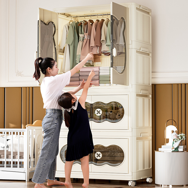 Easy Home Child Wardrobe Stora - Closet Organizer Baby reseña y precio