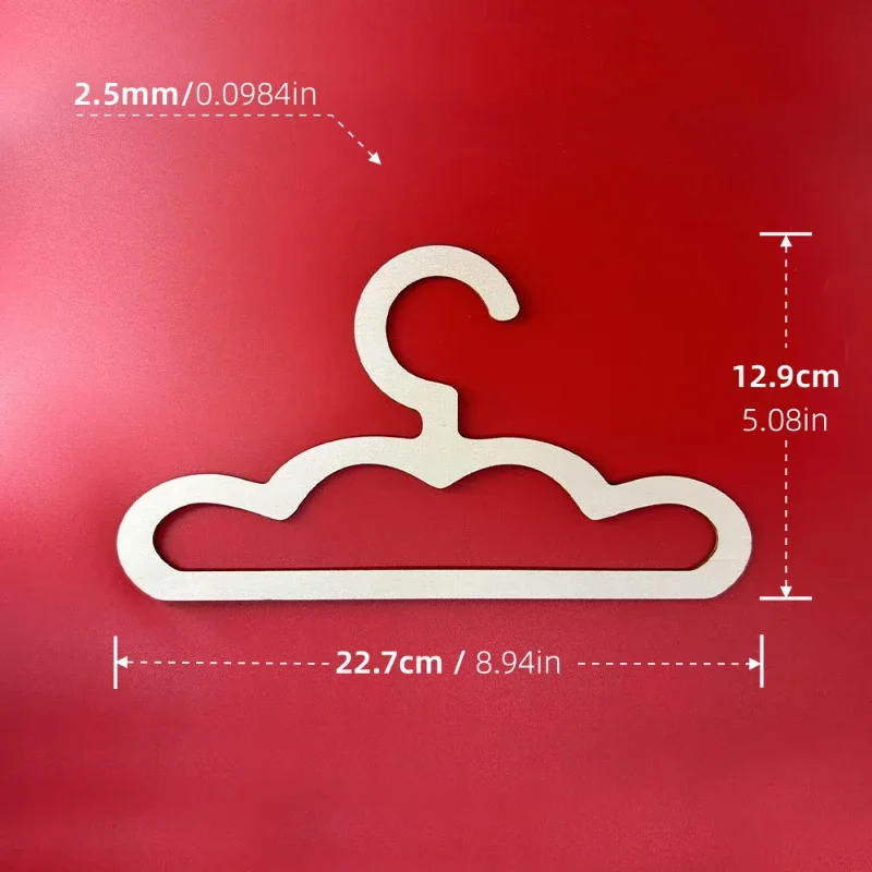 Premium 6PCS Baby Clothes Hang - Baby Nursery Hangers reseña y precio