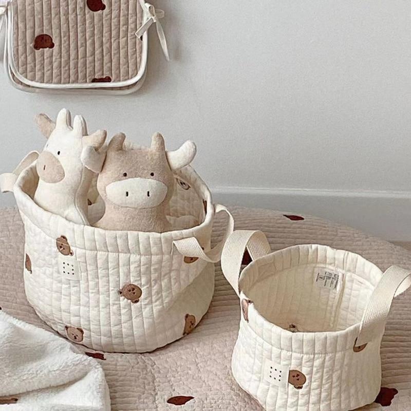 Cute Bear Embroidery Diaper Ba - Closet Organizer Baby reseña y precio