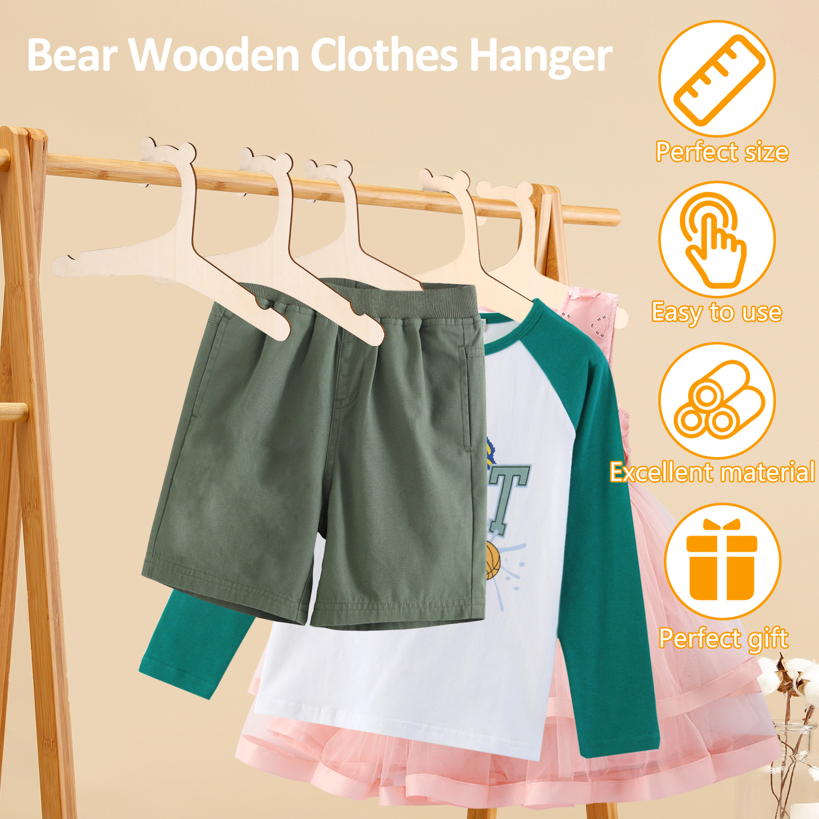 20/40Pcs Baby Creative Hanger  - Baby Nursery Hangers reseña y precio
