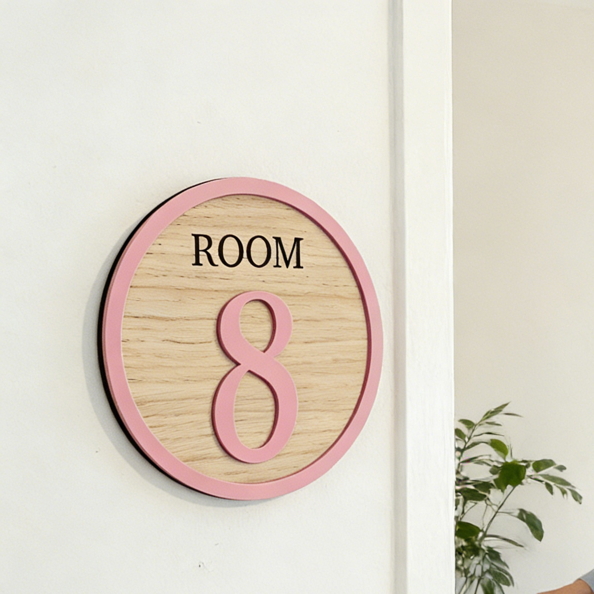 1Pc Cutom Room Number Wooden A - Baby Nursery Gifts reseña y precio