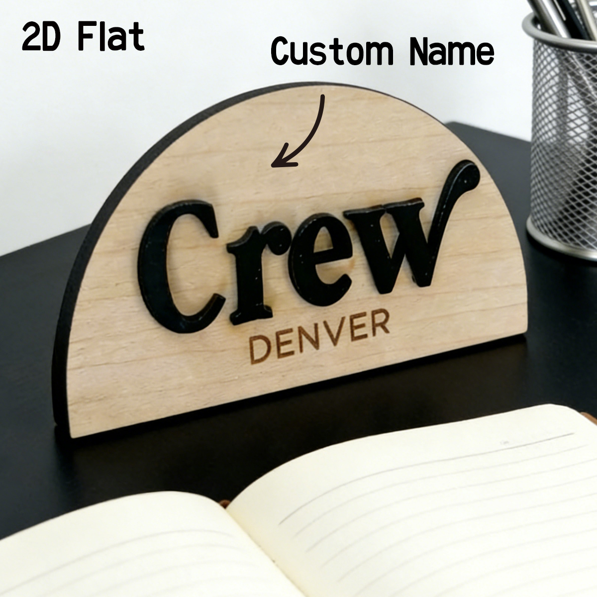 1Pc Cutom Crescent Wooden Acry - Baby Nursery Gifts reseña y precio