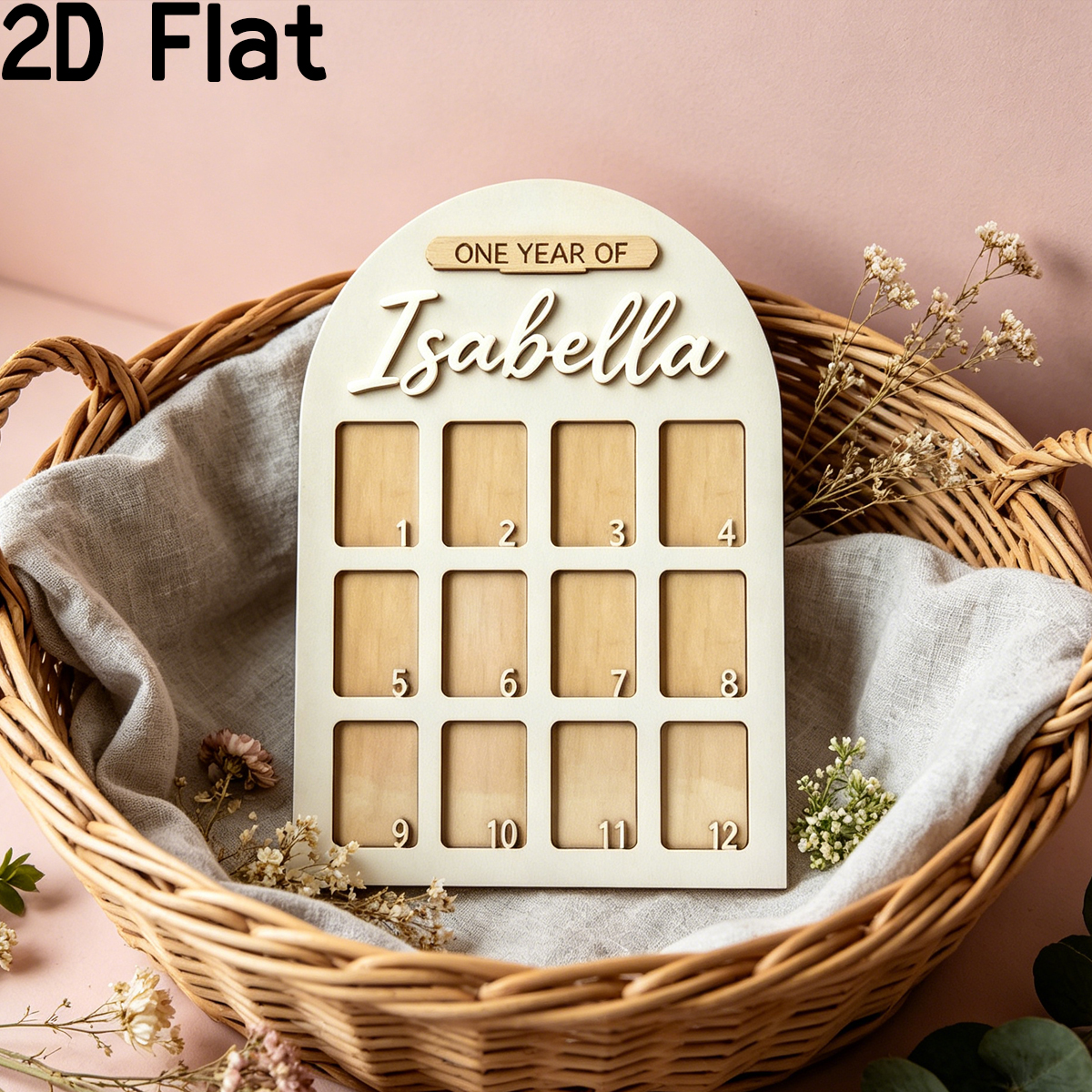 1Pc Custom Photo Record Board  - Baby Nursery Gifts reseña y precio