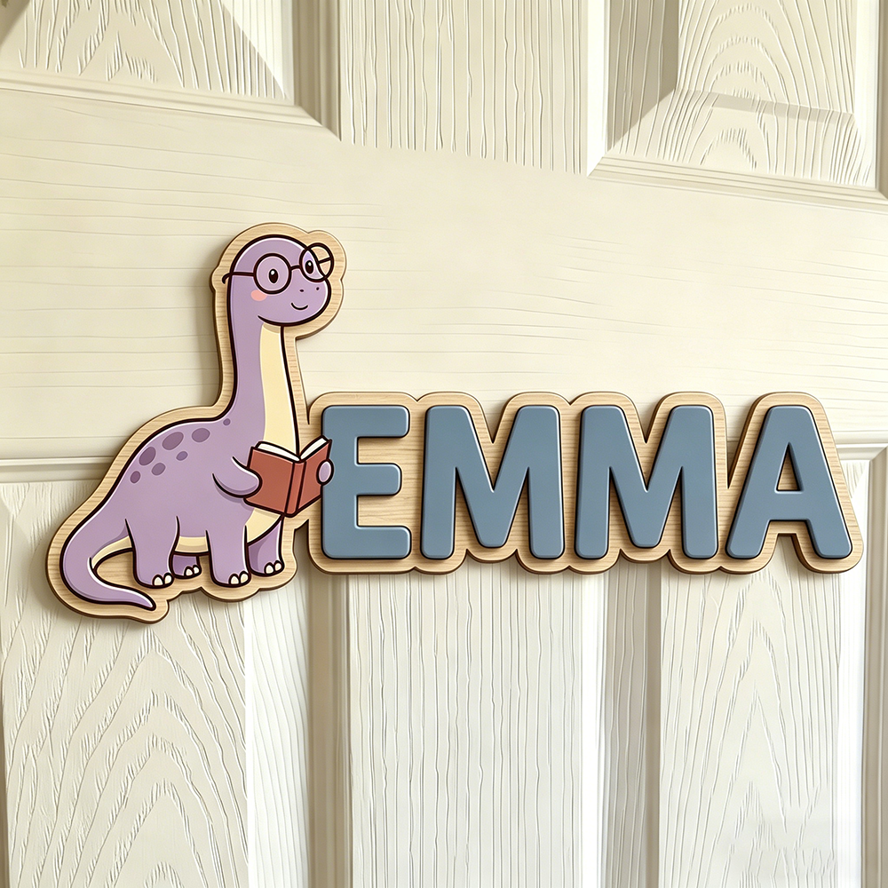 Whimsical Nerdy Dinosaur Custo - Baby Nursery Unisex reseña y precio