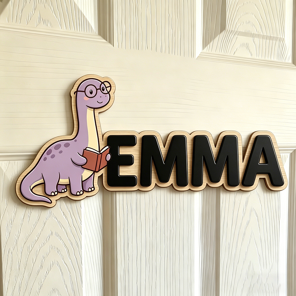 Whimsical Nerdy Dinosaur Custo - Baby Nursery Unisex reseña y precio