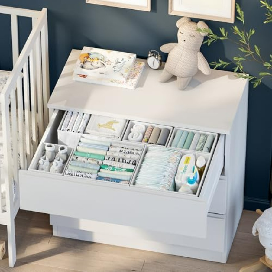 Drawer Organizer Clothes Set o - Closet Organizer Baby reseña y precio