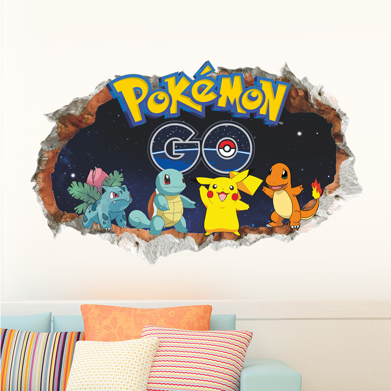 Cartoon Pokémon Pikachu Wall S - Baby Nursery Wall Mural reseña y precio