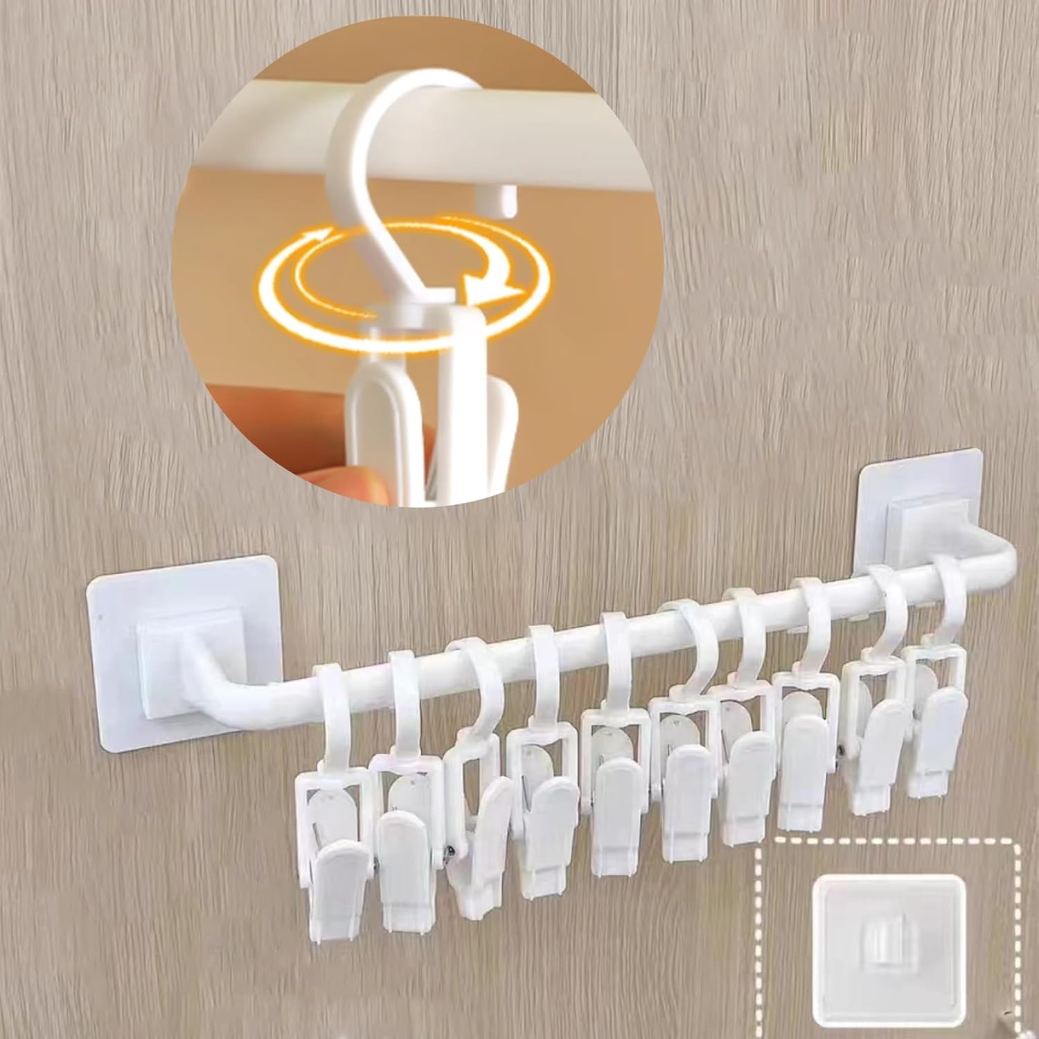 10 Clip Baby Pants Hanger Orga - Closet Organizer Baby reseña y precio