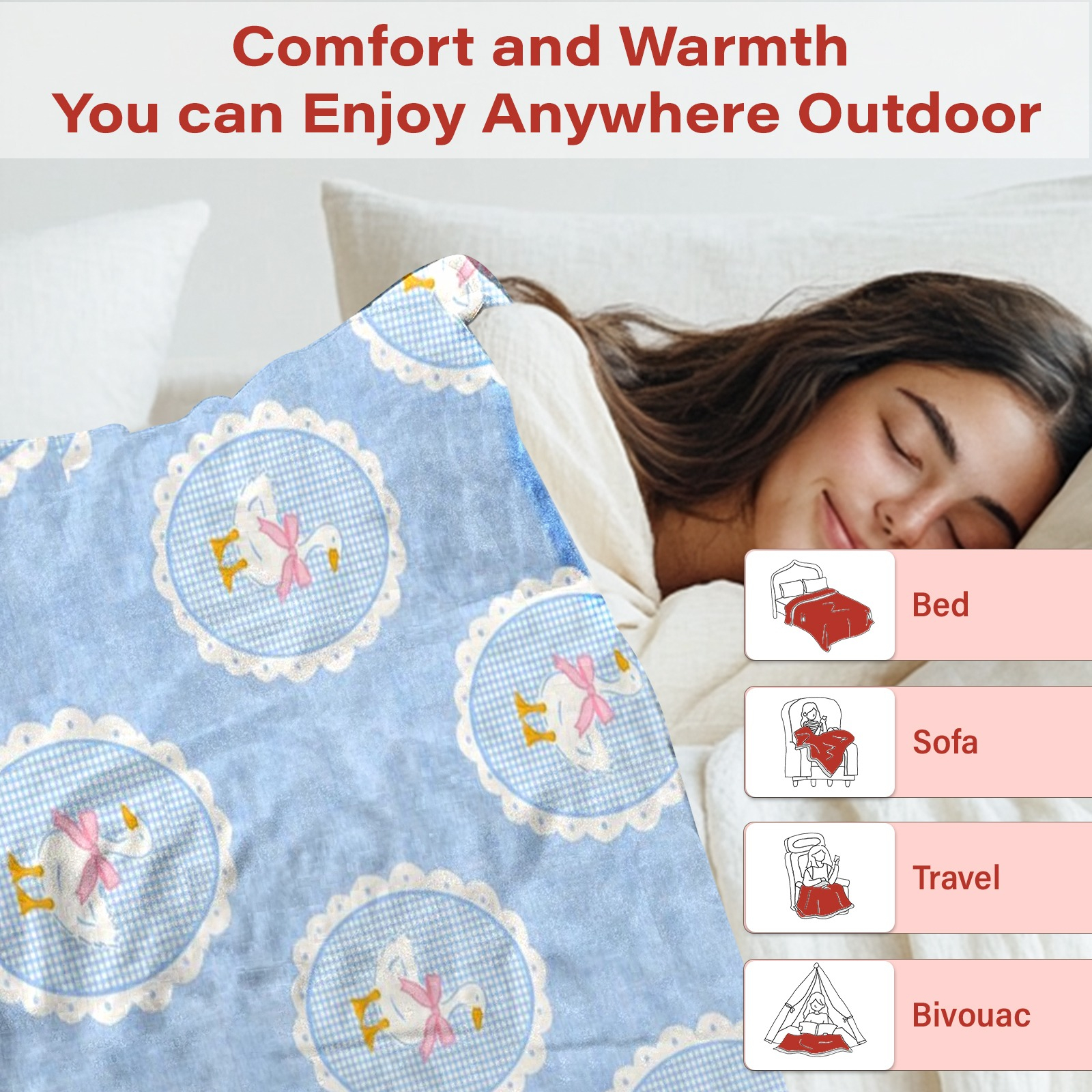 VIKAMA Gingham Blue Cottage Du - Baby Nursery In Hospital reseña y precio