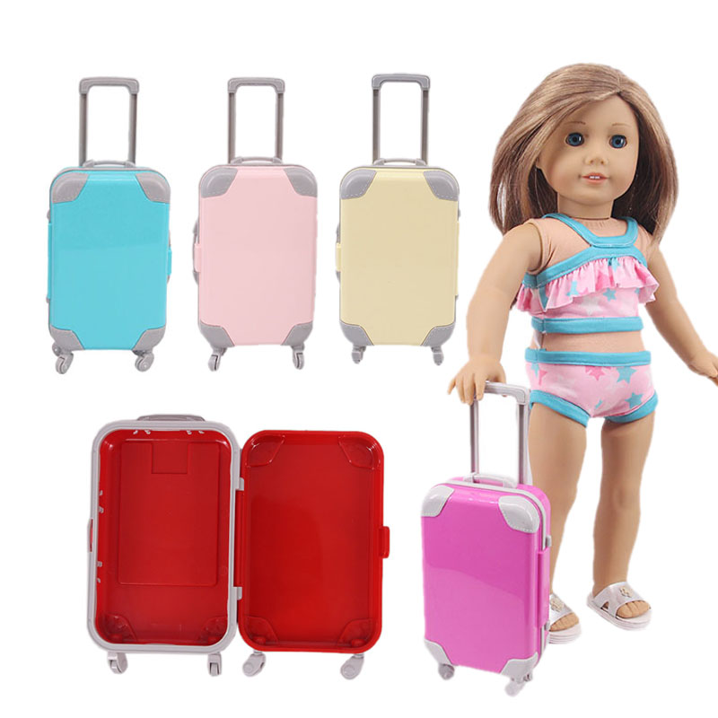 Doll Accessories Suitcase Cart - Closet Organizer Baby reseña y precio