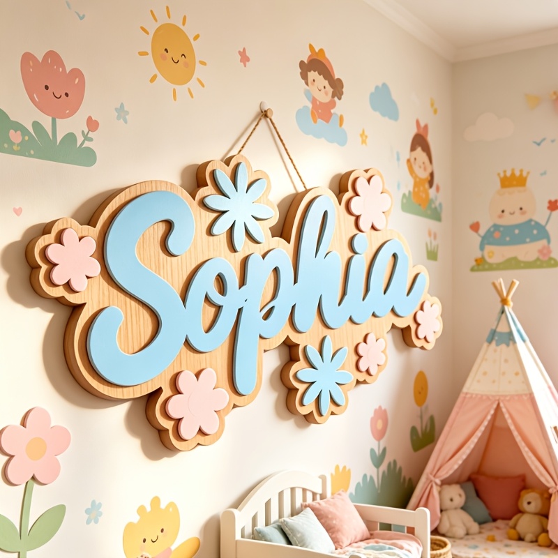 Personalized Floral Themed Nam - Baby Nursery Gifts reseña y precio