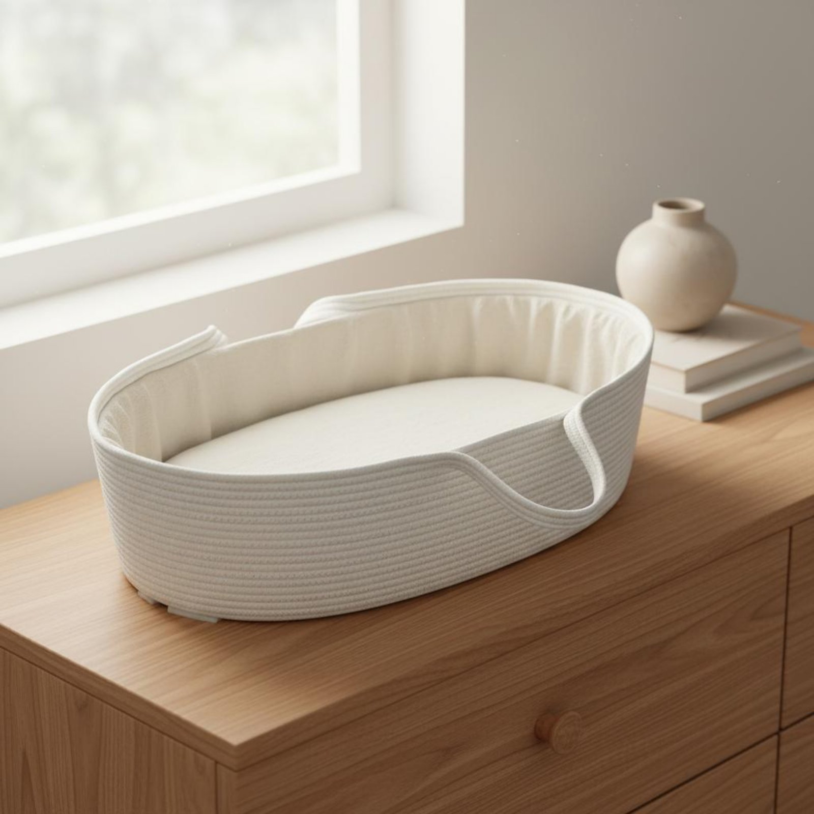 Cotton Rope Baby Crib Multi-Us - Baby Nursery Unisex reseña y precio