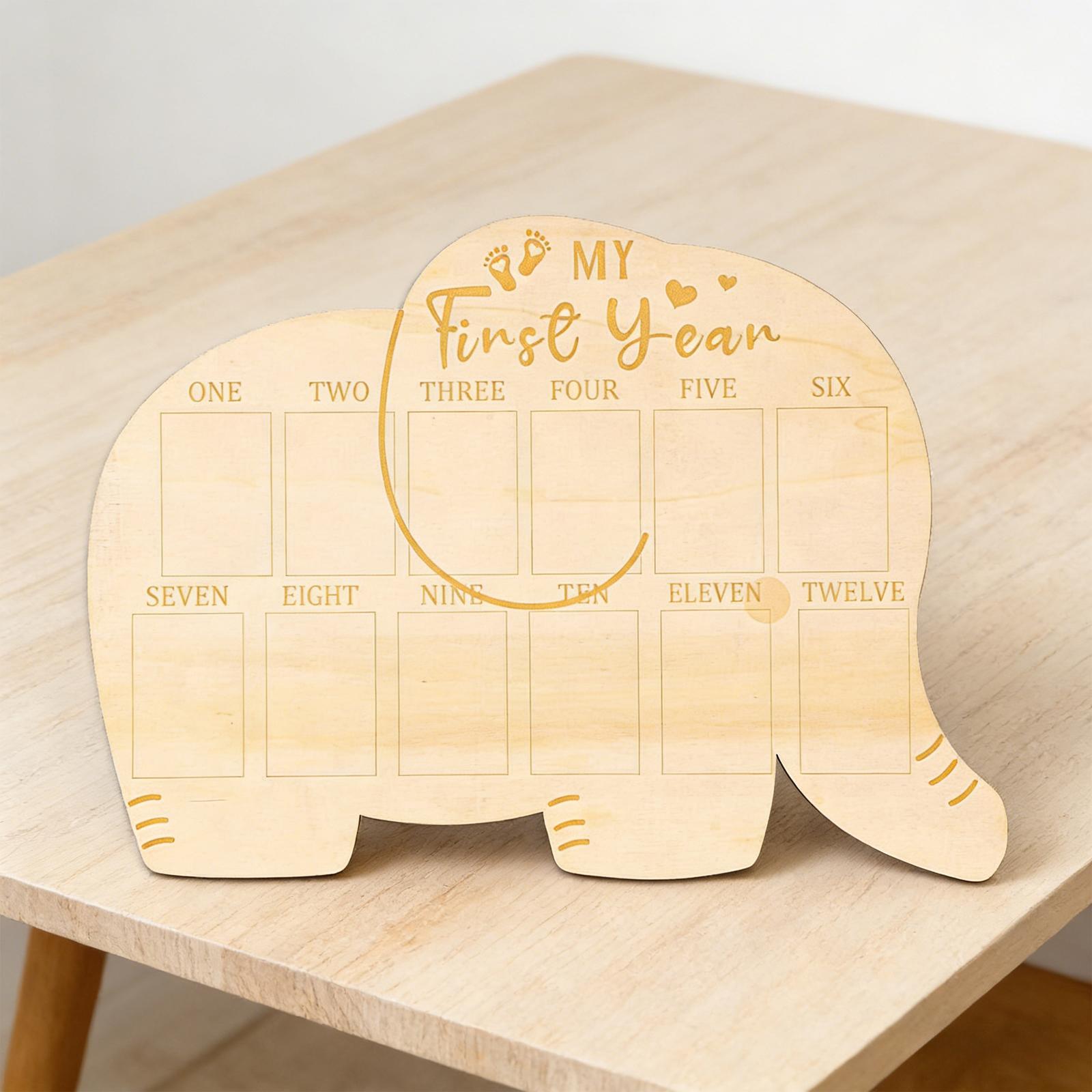 Baby First Twelve Months Photo - Baby Nursery Unisex reseña y precio