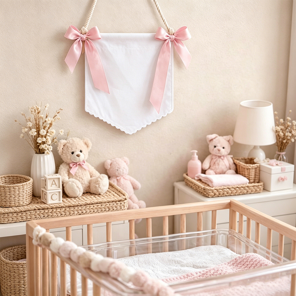 Baby Welcome Banner With Ribbo - Baby Nursery In Hospital reseña y precio