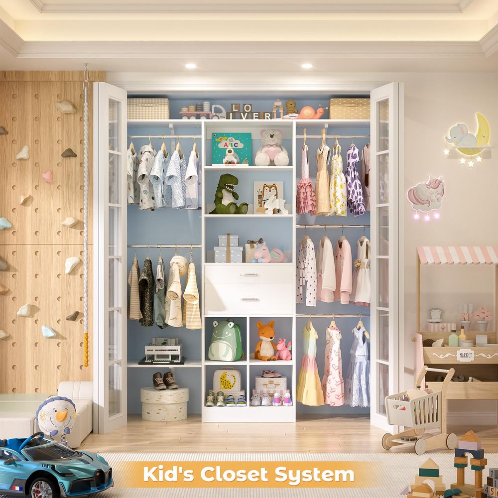 Small Closet System, Baby Clos - Closet Organizer Baby reseña y precio