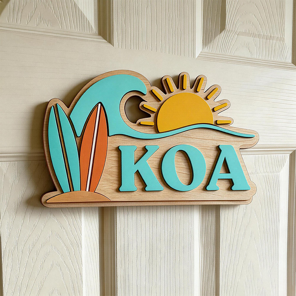 Custom Beach Wave Surfboard Su - Baby Nursery Kids reseña y precio