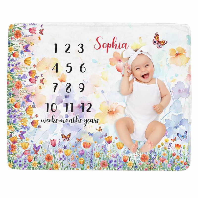 VIKAMA Wildflower Butterfly Ba - Baby Nursery Unisex reseña y precio