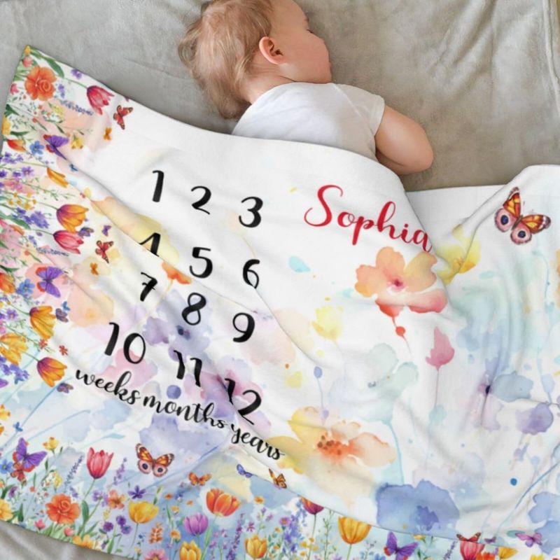 VIKAMA Wildflower Butterfly Ba - Baby Nursery Unisex reseña y precio