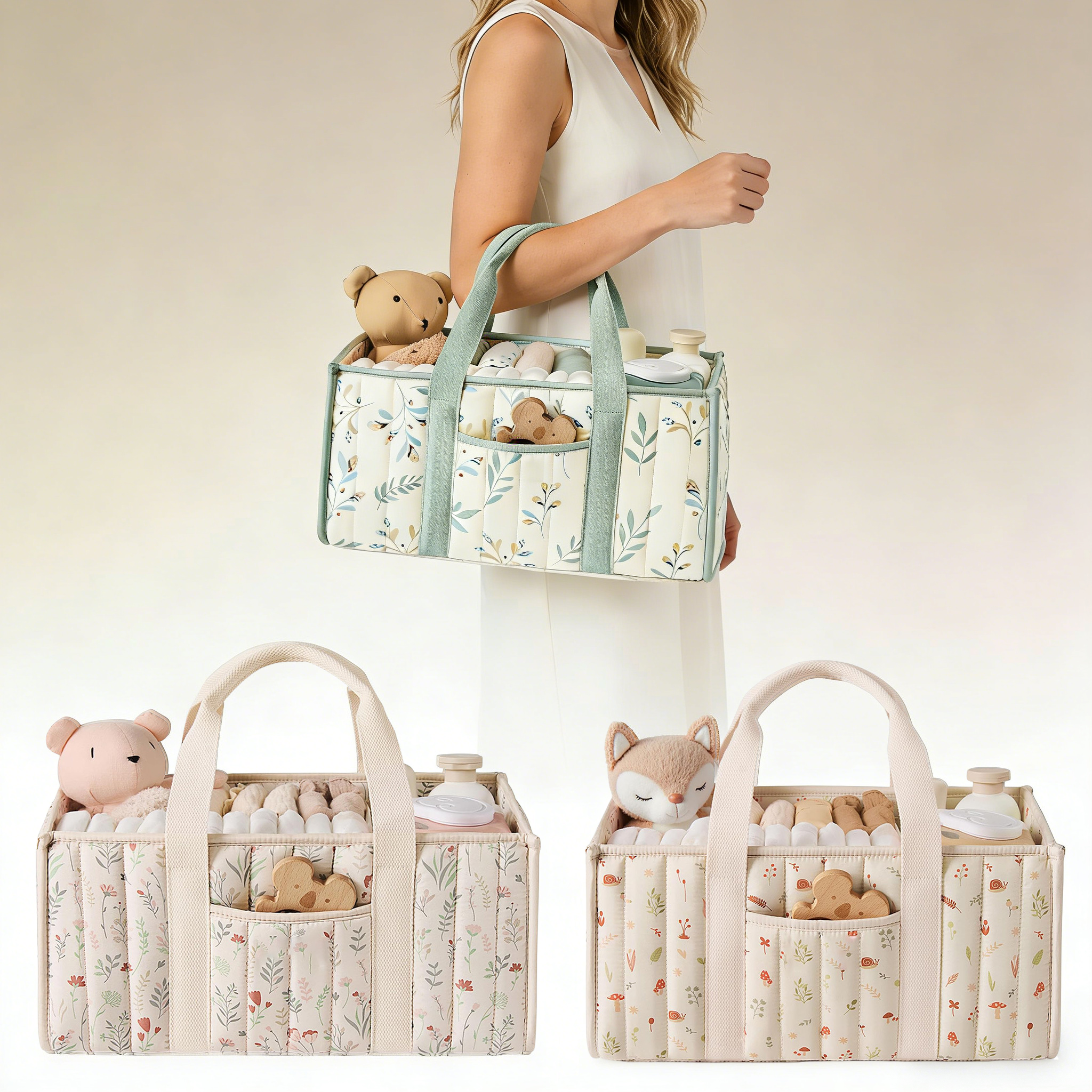 Diaper Caddy Organizer, Stylis - Baby Nursery Unisex reseña y precio