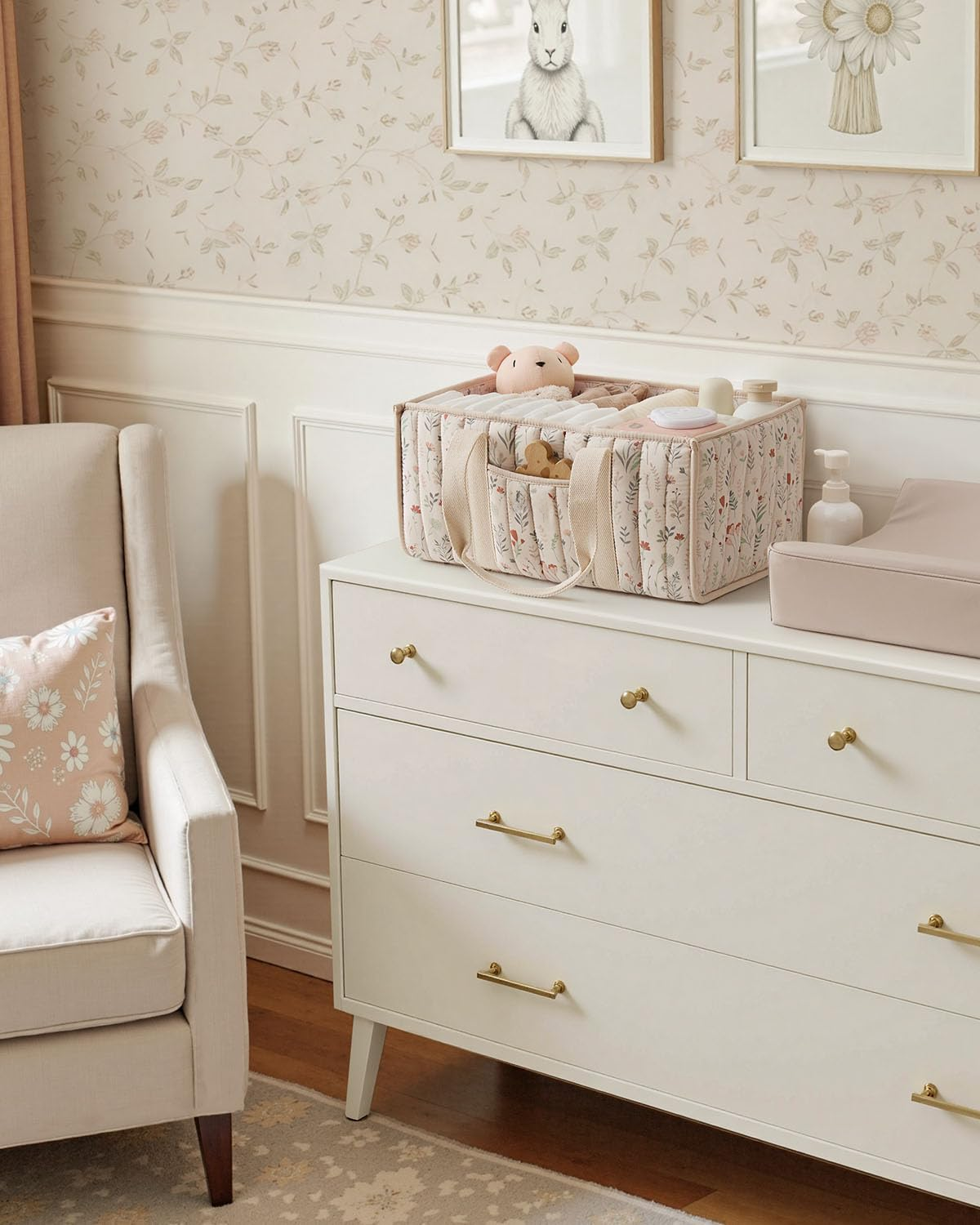 Diaper Caddy Organizer, Stylis - Baby Nursery Unisex reseña y precio