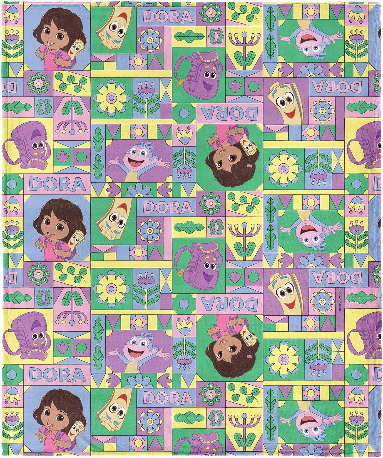 Dora the Explorer Throw Blanke - Baby Nursery In Hospital reseña y precio