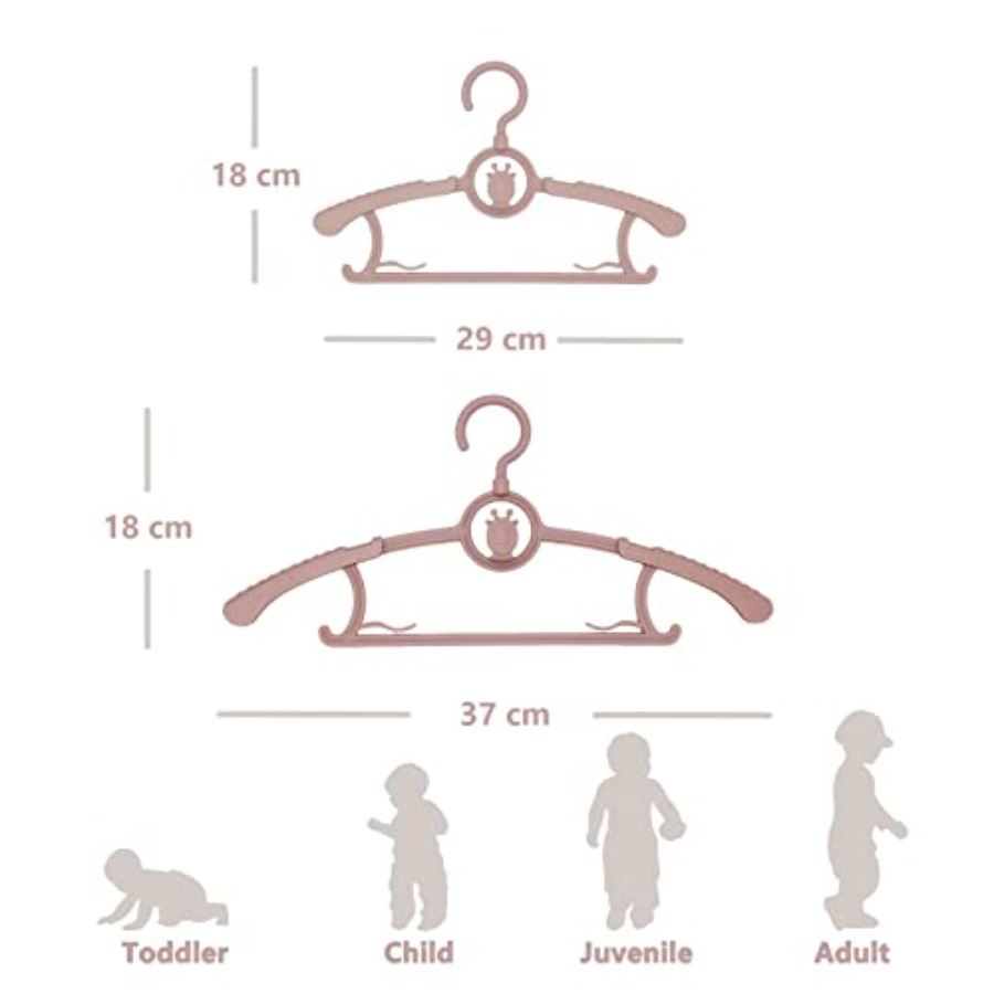 Baby Nursery Closet Hangers 36 - Baby Nursery Hangers reseña y precio